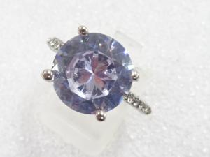 クリスタル　指輪(17.5号)